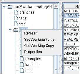 Folder Context Menu